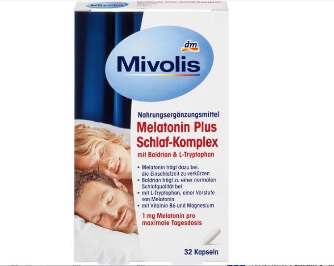 Melatonin Plus Schlaf-Komplex 32 Kapseln, 16 g